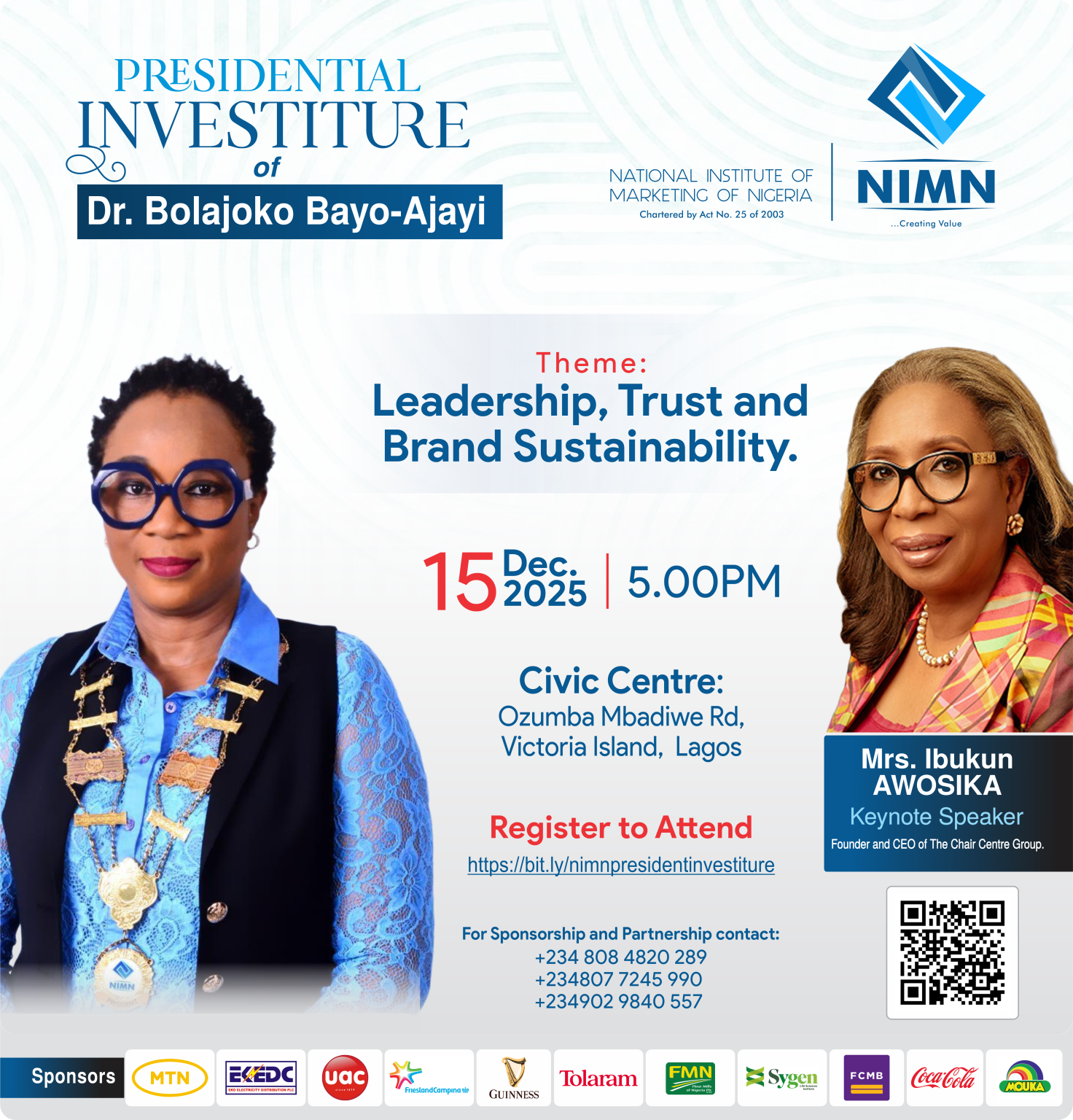 NIMN to Confer Presidential Investiture on Bayo Ajayi