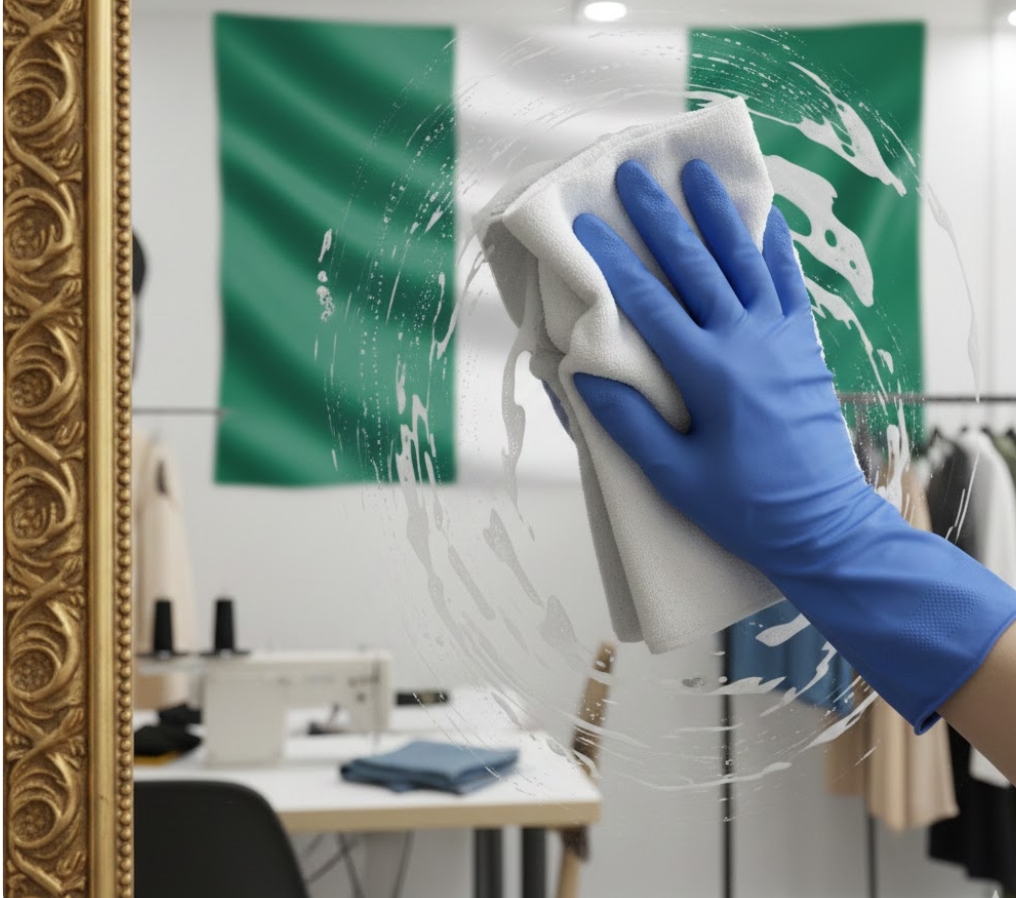 Polishing the Mirror Abroad While It Cracks at Home